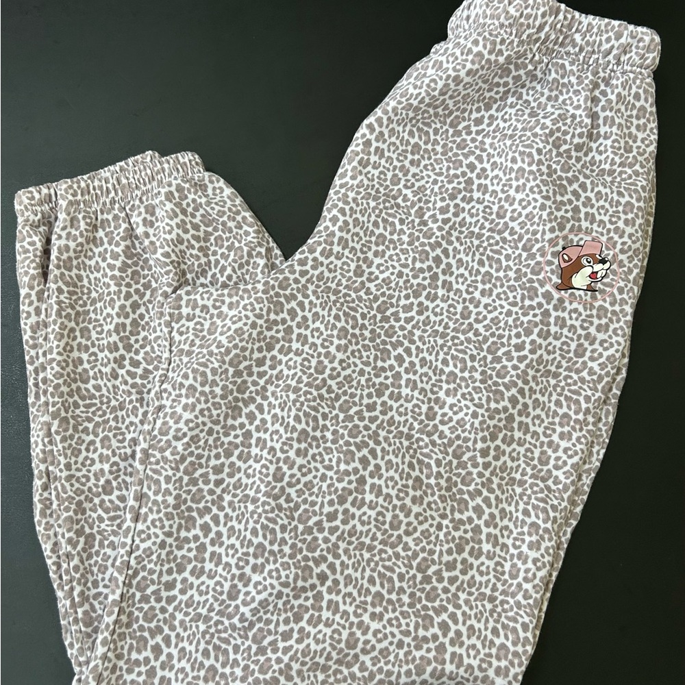 Leopard Print Kids Joggers